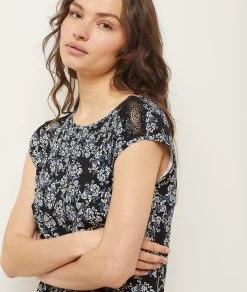 Chemise De Nuit Imprimé -Chic Lingerie Soldes 654050505 b