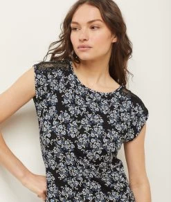 Chemise De Nuit Imprimé -Chic Lingerie Soldes 654050505 c