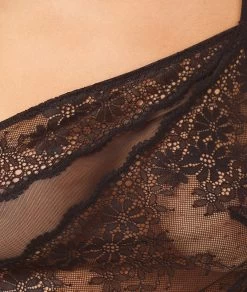Body Dentelle Bretelle Asymétrique 10 Body Dentelle Bretelle Asymétrique -Chic Lingerie Soldes 654061405 b