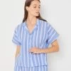 Chemise De Pyjama Manches Courtes -Chic Lingerie Soldes 654062222 x