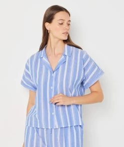 Chemise De Pyjama Manches Courtes