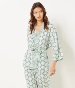 Déshabillé Imprimé -Chic Lingerie Soldes 654066540 c