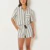 Short De Pyjama Rayé 1 Short De Pyjama Rayé -Chic Lingerie Soldes 654067106 x