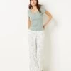 Pantalon De Pyjama Imprimé -Chic Lingerie Soldes 654067680 x