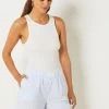 Short De Pyjama En Coton Mélangé -Chic Lingerie Soldes 654068020 x