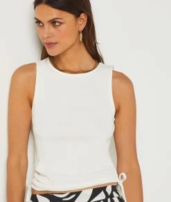 Débardeur De Pyjama Côtés Froncés