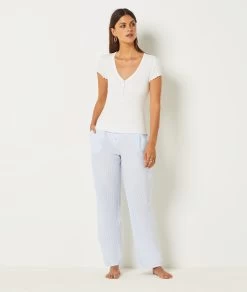 T-shirt Côtelé -Chic Lingerie Soldes 654070101 6