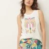 Débardeur Imprimé Palmier -Chic Lingerie Soldes 654070380 x