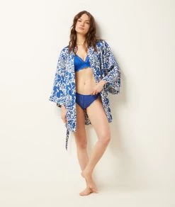 Déshabillé Satiné Imprimé -Chic Lingerie Soldes 654078423 6