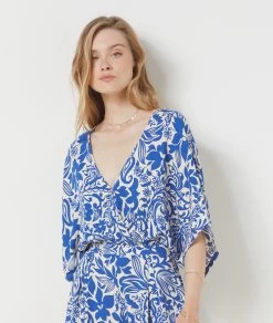 T-shirt Crop Top Imprimé -Chic Lingerie Soldes 654078723 c