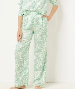 Pantalon De Pyjama Imprimé Coupe évasée -Chic Lingerie Soldes 654079606 6
