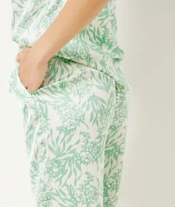 Pantalon De Pyjama Imprimé Coupe évasée -Chic Lingerie Soldes 654079606 b