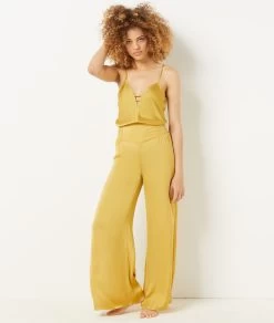 Pantalon De Pyjama Satiné -Chic Lingerie Soldes 654084047 6