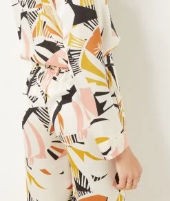 Pantalon De Pyjama Coupe Evasée -Chic Lingerie Soldes 654089590 b