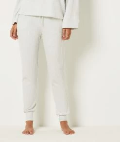 Pantalon De Pyjama Cotelé -Chic Lingerie Soldes 654117402 c
