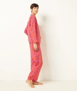 Pantalon De Pyjama Satiné Imprimé