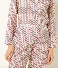 Pantalon De Pyjama Satiné Imprimé 10 Pantalon De Pyjama Satiné Imprimé -Chic Lingerie Soldes 654139739 b