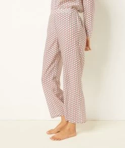 Pantalon De Pyjama Satiné Imprimé 11 Pantalon De Pyjama Satiné Imprimé -Chic Lingerie Soldes 654139739 c