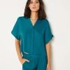 Chemise De Pyjama Satinée -Chic Lingerie Soldes 654253645 x